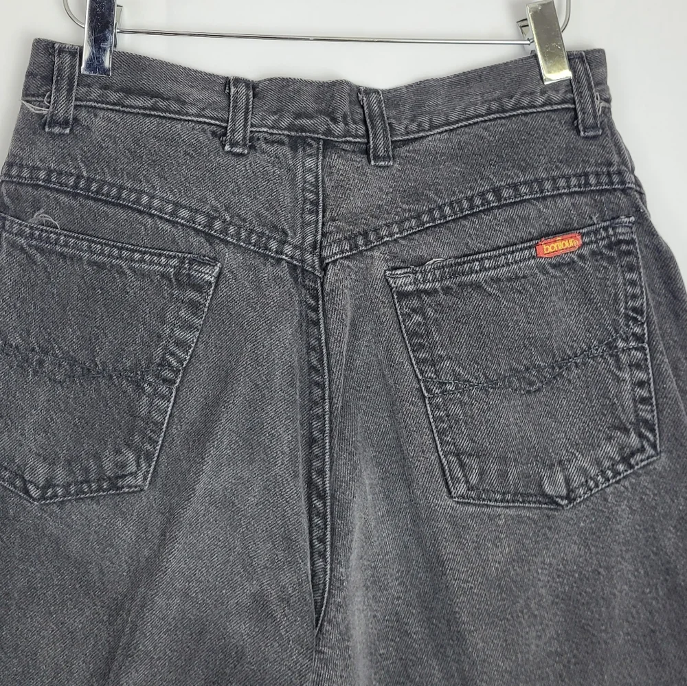 Bonjour Vintage 90s Y2k High Waist Jeans Size 11/ 12 Petite (See Measurements)